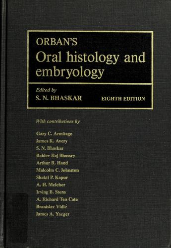 Orban's Oral Histology and Embryology