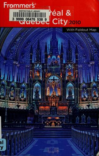 Frommer's Montréal & Québec City 2010