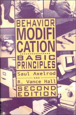 Behavior modification