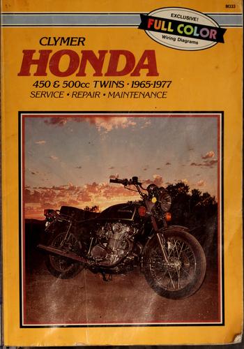 Honda, 450 & 500cc Twins, 1965-1977
