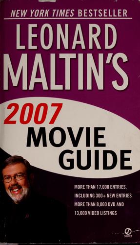 Leonard maltin's 2007 movie guide