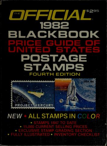 The Official 1982 Blackbook Price Guide of United States Postage Stamps