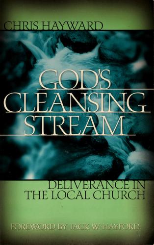 God's cleansing stream