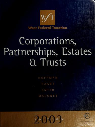 West's Federal Taxation: 2003 Edition