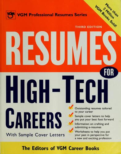 Resumes for High-Tech Careers
