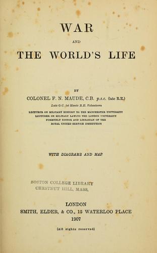 War and the World's Life