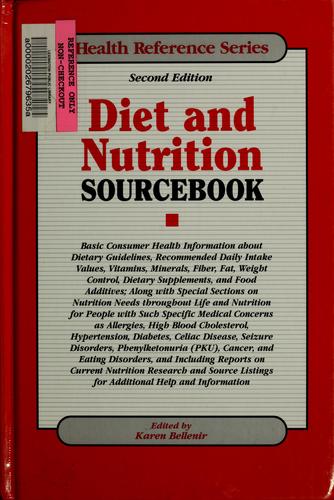 Diet and Nutrition Sourcebook