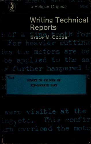 Writing Technical Reports