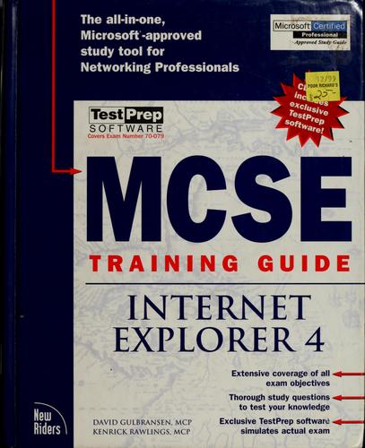 MCSE training guide