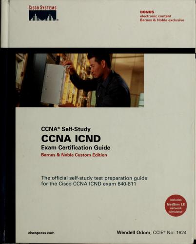 CCNA ICND exam certification guide