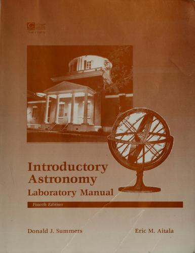 Introductory Astronomy Laboratory Manual