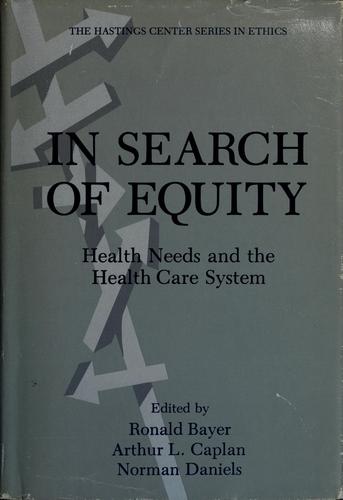 In search of equity