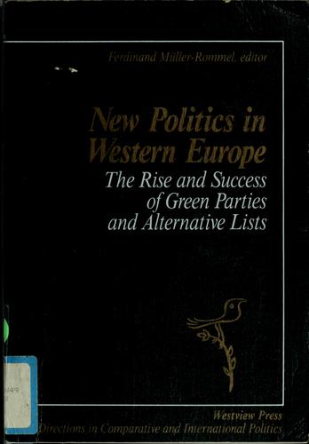 New politics in Western Europe