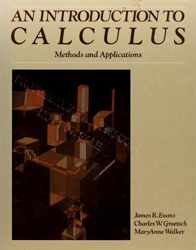 An Introduction to Calculus