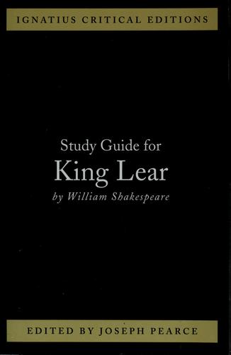 Study Guide for King Lear