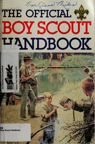 Official Boy Scout handbook