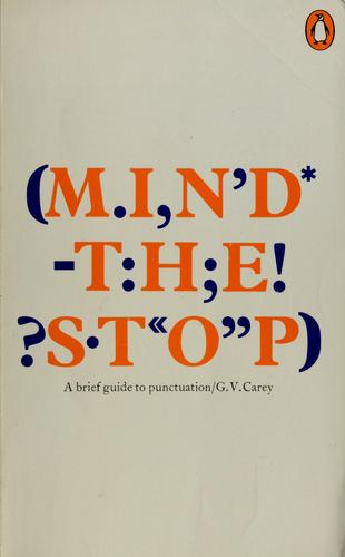 Mind the stop