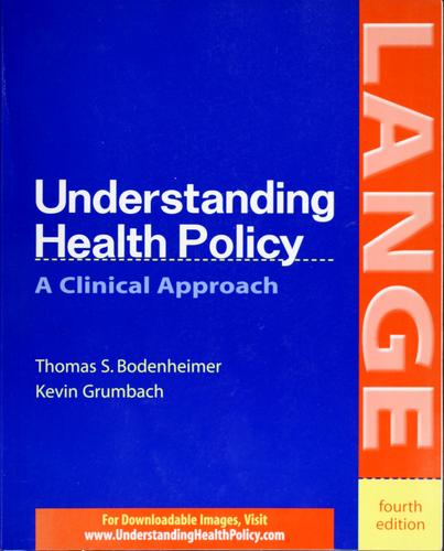 Understanding Health Policy