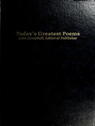 Today's Greatest Poems