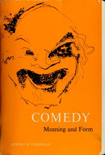 Comedy, Meaning and Form