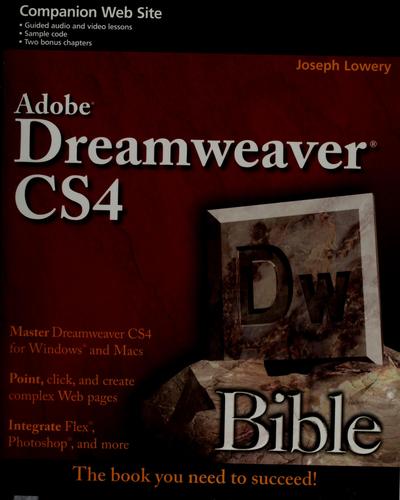 Adobe Dreamweaver CS4 Bible