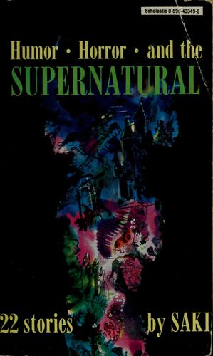 Humor, Horror and the Supernatural