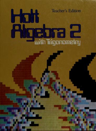 Holt algebra 2