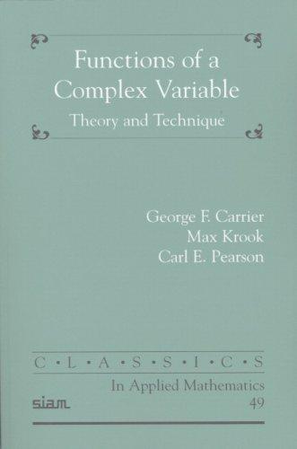Functions of a Complex Variable