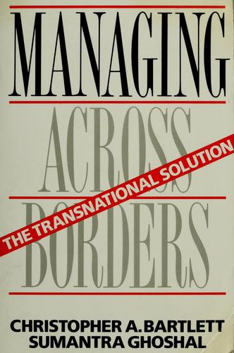 Managing Across Borders