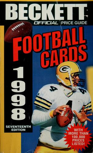 The Official 1998 Price Guide to Football Cards