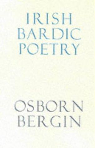 Irish Bardic Poetry