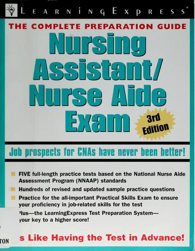 Nursing assistant/nurse aide exam