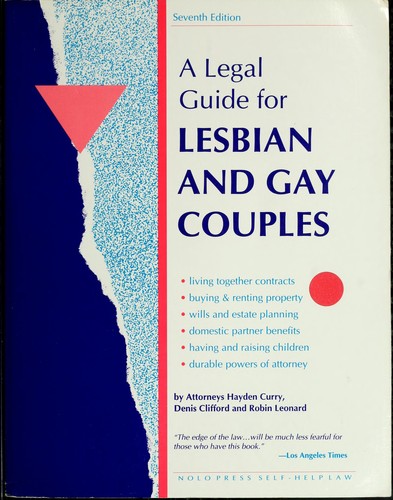 A Legal Guide for Lesbian & Gay Couples