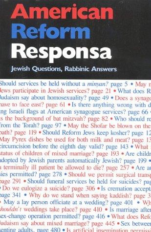 American Reform Responsa