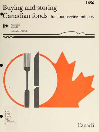 Buying and Storing Canadian Foods