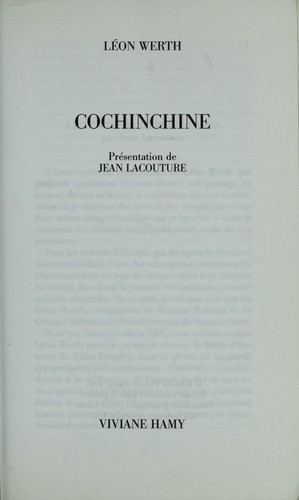 Cochinchine
