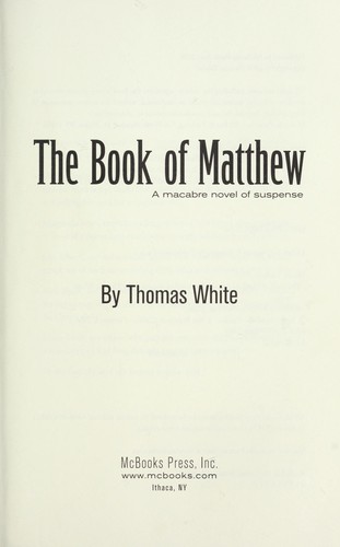 The book of Matthew
