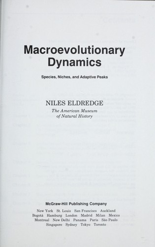 MacRo Evolutionary Dynamics