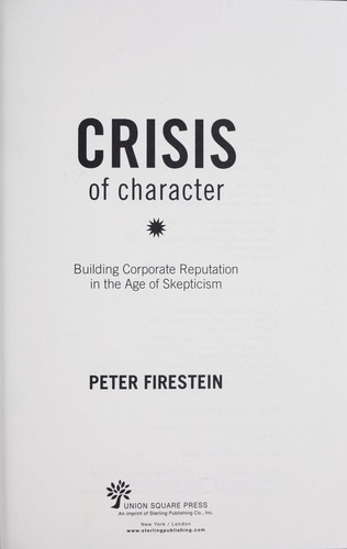 Crisis of Character