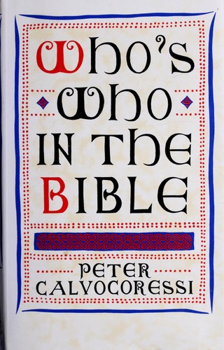 Who's who in the Bible