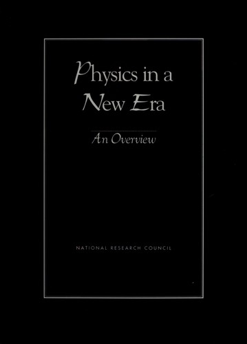 Physics in a new era