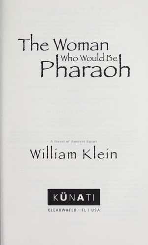The Woman Who Would Be Pharaoh