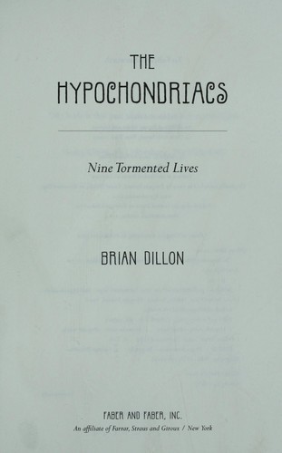 The hypochondriacs