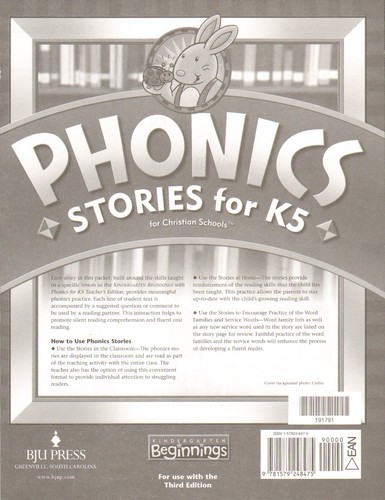 Phonics Stories for K5 for Christian Schools
