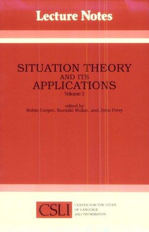 Situation theory and its applications