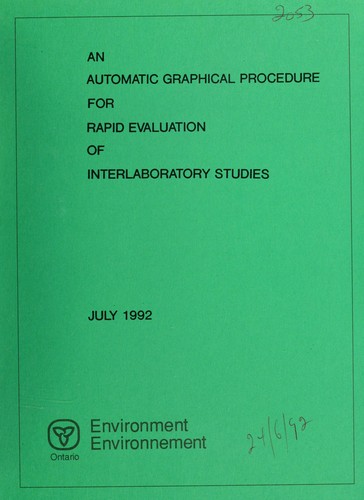 An automatic graphical procedure for rapid evaluation of interlaboratory studies