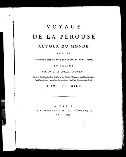 Voyage de La Pérouse autour du monde