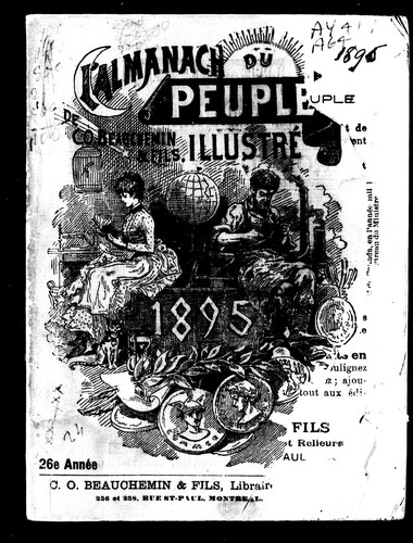 L'Almanach du peuple illustré de C.O. Beauchemin & fils, 1897