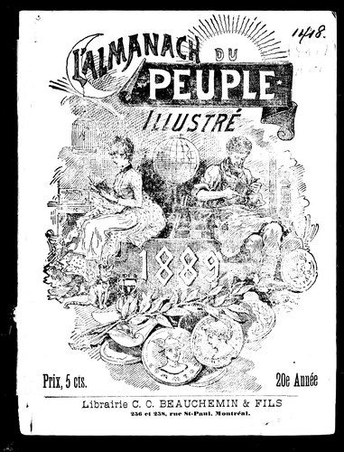 L'Almanach du peuple illustré 1889