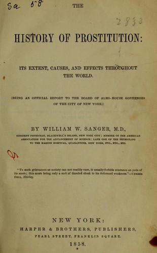 History of prostitution